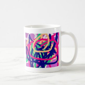 colorful 7647 abstract art coffee mug