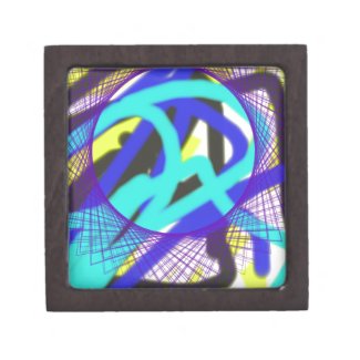 colorful 768 abstract art premium keepsake boxes