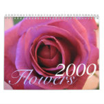 Colorful A Year of Flowers 2009 Calendar