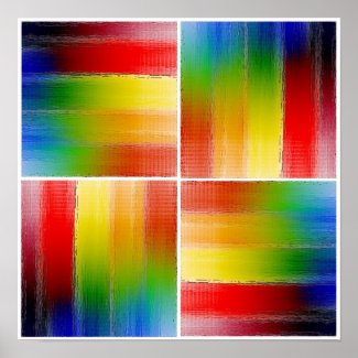 colorful Abstract art print