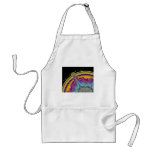 Colorful Abstract Art Volcano Apron