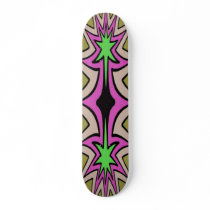Colorful Abstract Bam Pow Skateboard