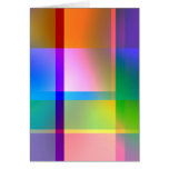 colorful abstract card