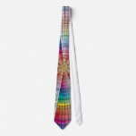 Colorful Abstract Circle Tie