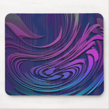 Colorful Abstract Digital Art Mousepads