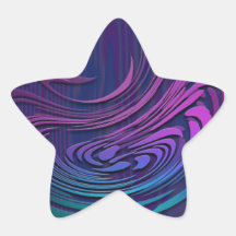 Colorful Abstract Digital Art Stickers