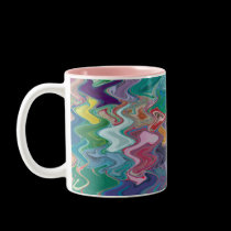 Colorful Abstract Mug you customize with styles