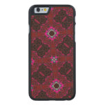 Colorful abstract pattern carved® maple iPhone 6 slim case