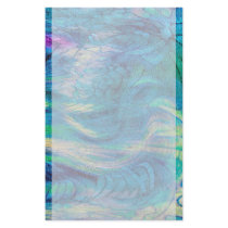 Colorful Abstract Peacock Art Stationery