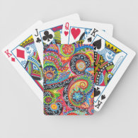 Colorful Abstract Playing Cards