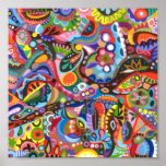 Colorful Abstract Poster or Fine Art Print