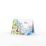 Colorful Abstract Reply Floral Love Invitation Greeting Card
