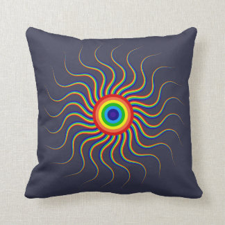 Colorful Abstract shape Pillow