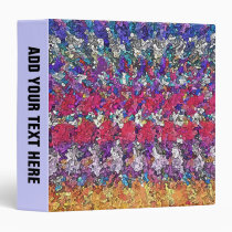 Colorful Abstract Shapes binders