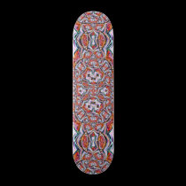 Colorful Abstract Skateboard