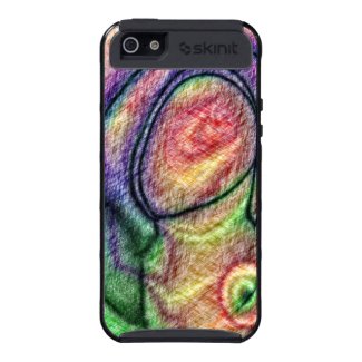 Colorful Abstract Skinit iPhone 5 cover