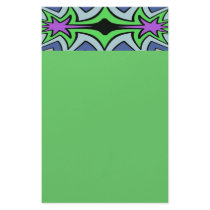 Colorful Abstract Stationery