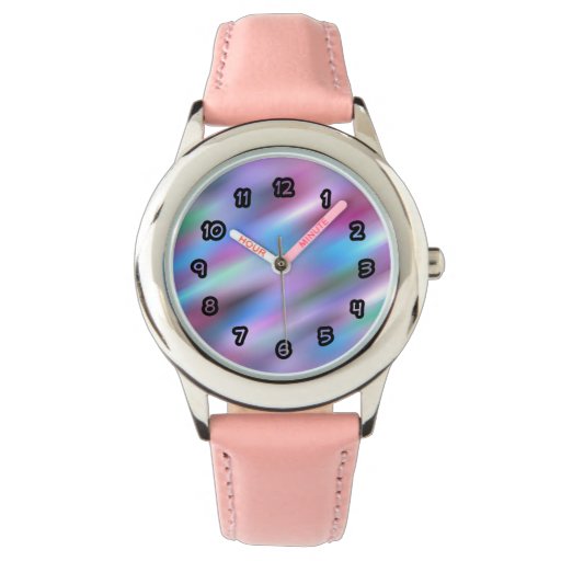 colorful digital watches
