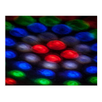 Colorful Abstraction of Light Postcards