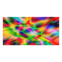 Colorful Abstraction Photo Card