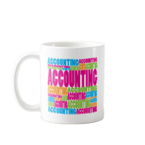 Colorful Accounting Coffee Mug