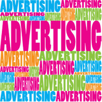 Colorful Advertising photo sculptures