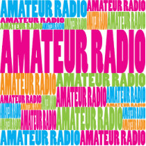 Colorful Amateur Radio photo sculptures