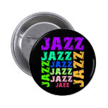 Colorful and cool jazz button