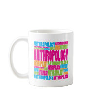 Colorful Anthropology Coffee Mugs