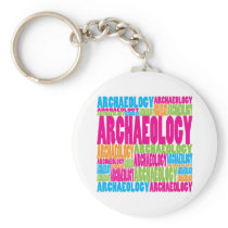 Colorful Archaeology Key Chain
