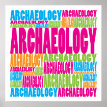 Colorful Archaeology Print
