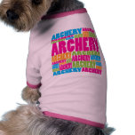 Colorful Archery Doggie Tshirt