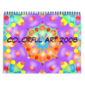 Colorful Art 2008 Calendar