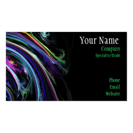 Colorful Art Business Card