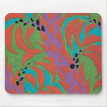 Colorful Art Deco Abstract Mousepad by vintagegiftmall Colorful Art Deco Abstract Mousepad