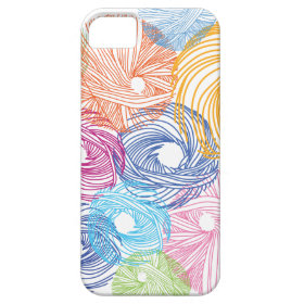 Colorful art illustration case iPhone 5 cases