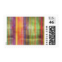 Colorful Art Postage Stamps