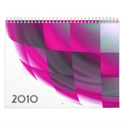 colorful artworks calendar by GeoKip