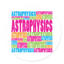 Colorful Astrophysics stickers