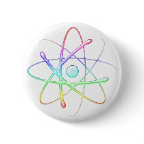 Colorful Atom (008) - Button