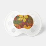 Colorful Autumn Leaves pacifiers