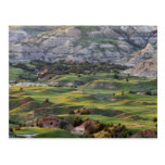 Colorful badlands from Buck Hill overlook in Post Cards