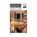 Colorful Balcony Stamp by DesignerGal Colorful Balcony Stamp