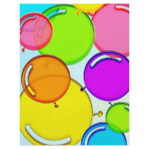 colorful balloons dancing in the air flyers