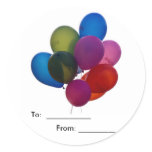 colorful balloons, Stickers