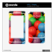 Colorful balls HTC Trophy Skin Skin For The HTC 7 Trophy