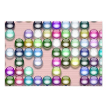 Colorful balls photo print