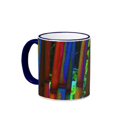 Colorful Bamboo Coffee Mugs by ggbythebay