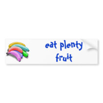 colorful bananas bumper sticker bumper stickers by design_girl colorful bananas bumper sticker bumper stickers