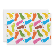 Colorful Bare Footprints Announcement